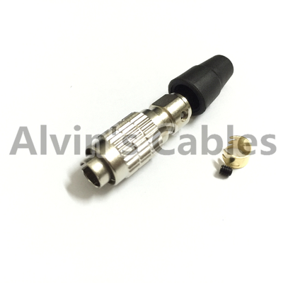 Hirose 8 Pin Circular Metal Connectors HR25-7TP-8P Silver Contact Plating