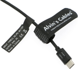 Alvin'S Cables USB C Type C PD To EN-EL15|EP-5B Dummy Battery Coiled Power Cable For Nikon Z5 Z6 Z7 Z6II Z7II D500 D600