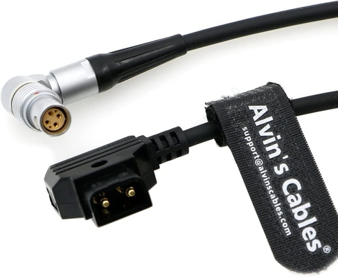 Alvin'S Cables RED DSMC2 D-Tap To 1B 6 Pin Female Rotatable Right Angle Power Cable For RED Scarlet| Epic| Helium| Weapo