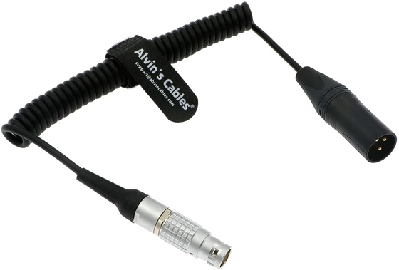 Power-Cable for ARRI Alexa Mini Amira Camera XLR 3 Pin Male to 2B 8 Pin Female Coiled Cable Alvin's Cables