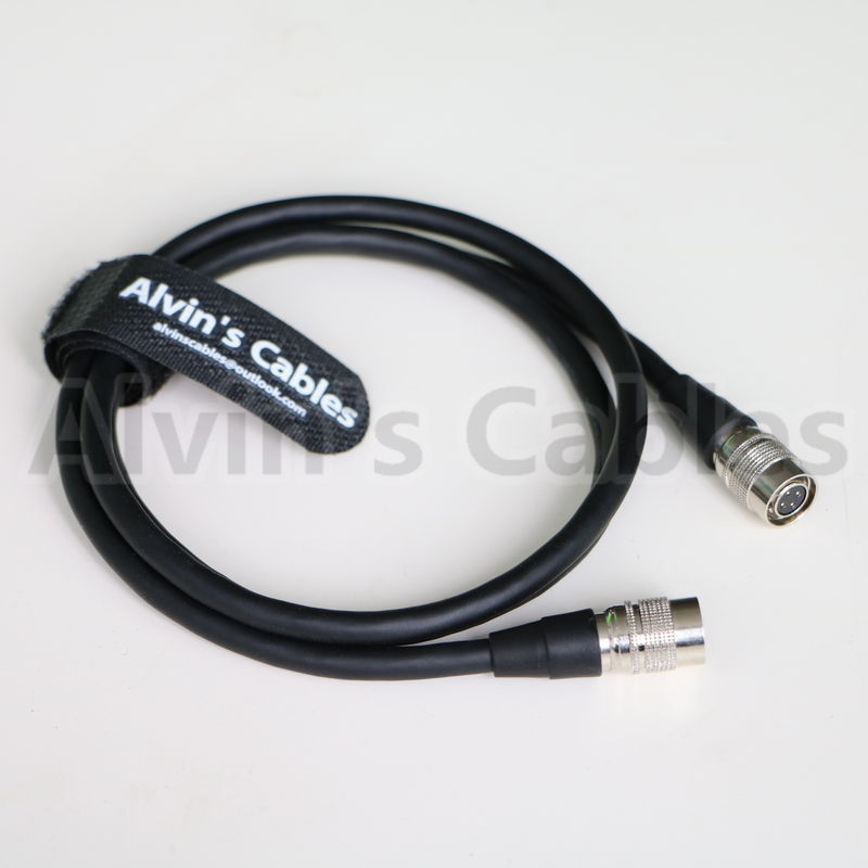 HR10A-7R-4S Hirose 4 Pin Female To 4 Pin Male Cable For Power Source